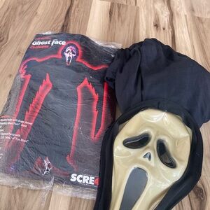 Fun World Ghost Face Costume  Mask Robe Only